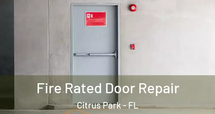  Fire Rated Door Repair Citrus Park - FL
