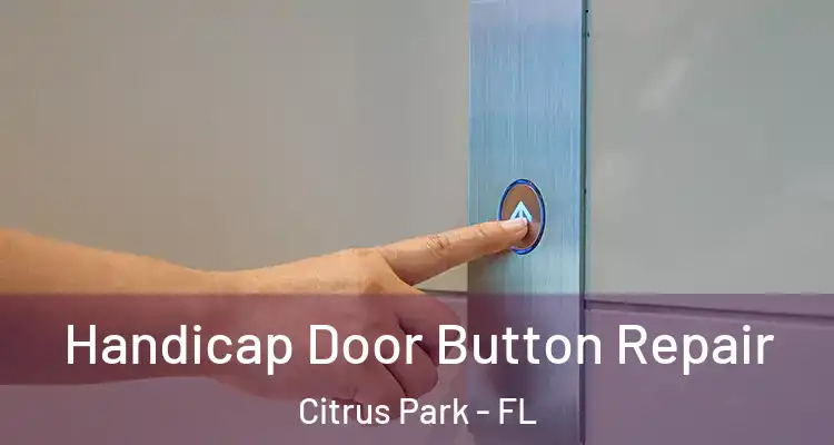  Handicap Door Button Repair Citrus Park - FL