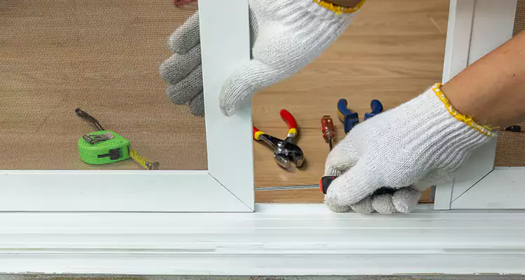 Sliding Glass Door Off Rails Repair in Citrus Park, FL