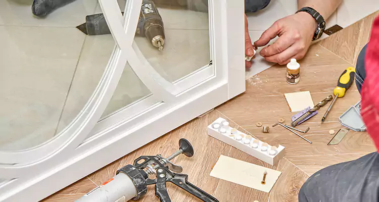 Interior Patio Door Casing Repair in Citrus Park, FL
