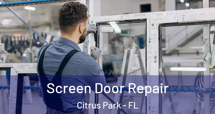  Screen Door Repair Citrus Park - FL