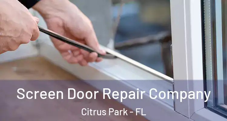  Screen Door Repair Company Citrus Park - FL